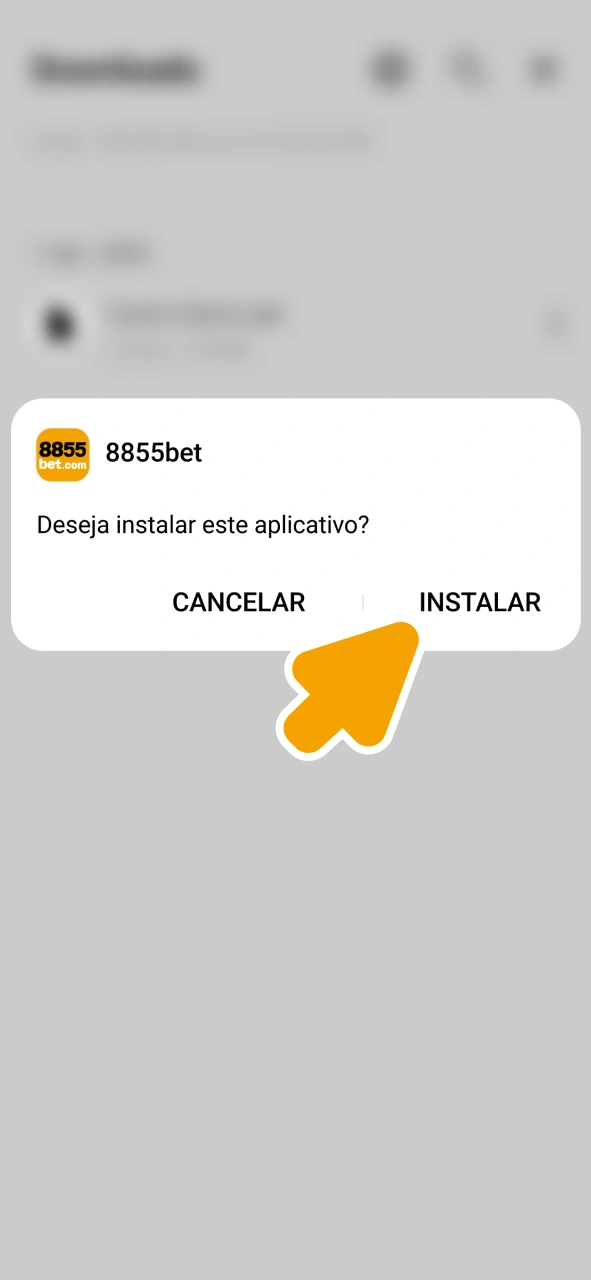 Instale o aplicativo 8855bet para Android.