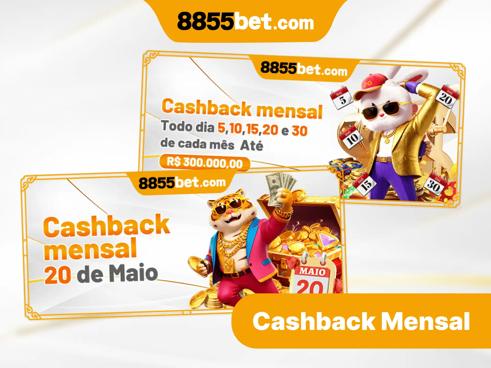 Recupere suas perdas com o cashback da 8855bet.